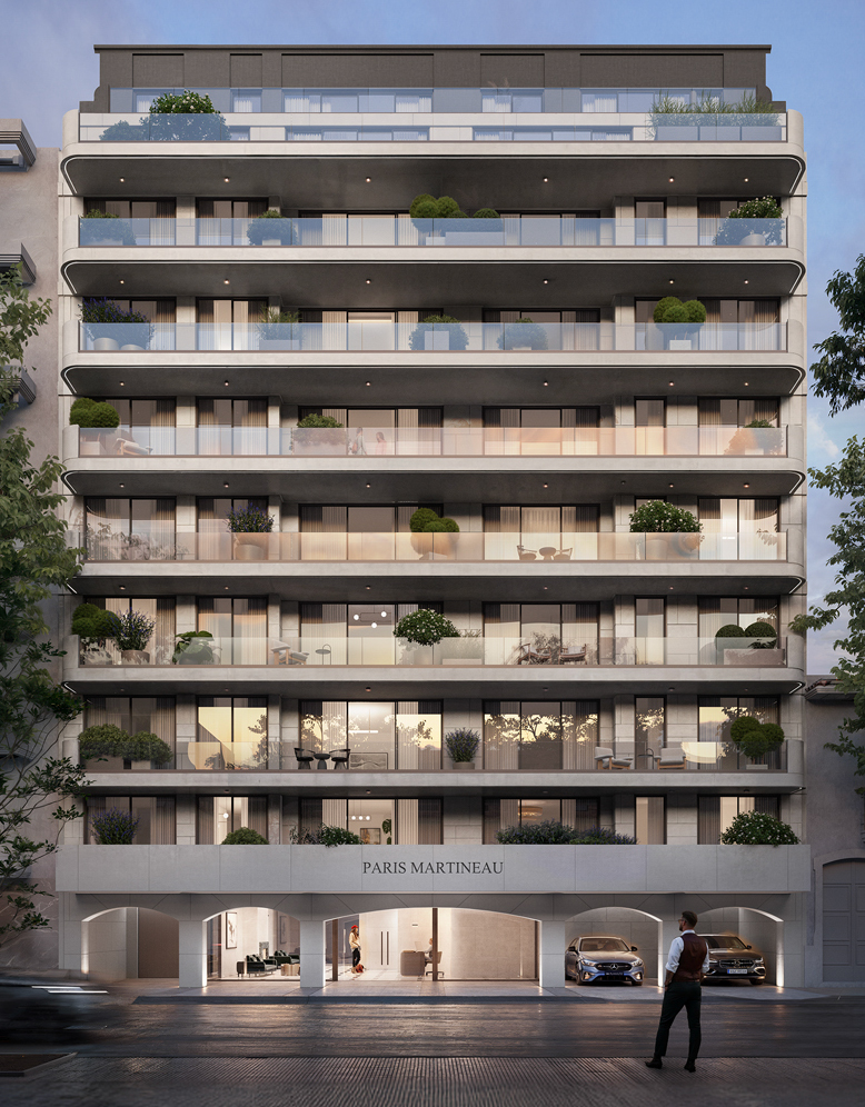 Desarrollo inmobiliario en Palermo Paris Martineau
