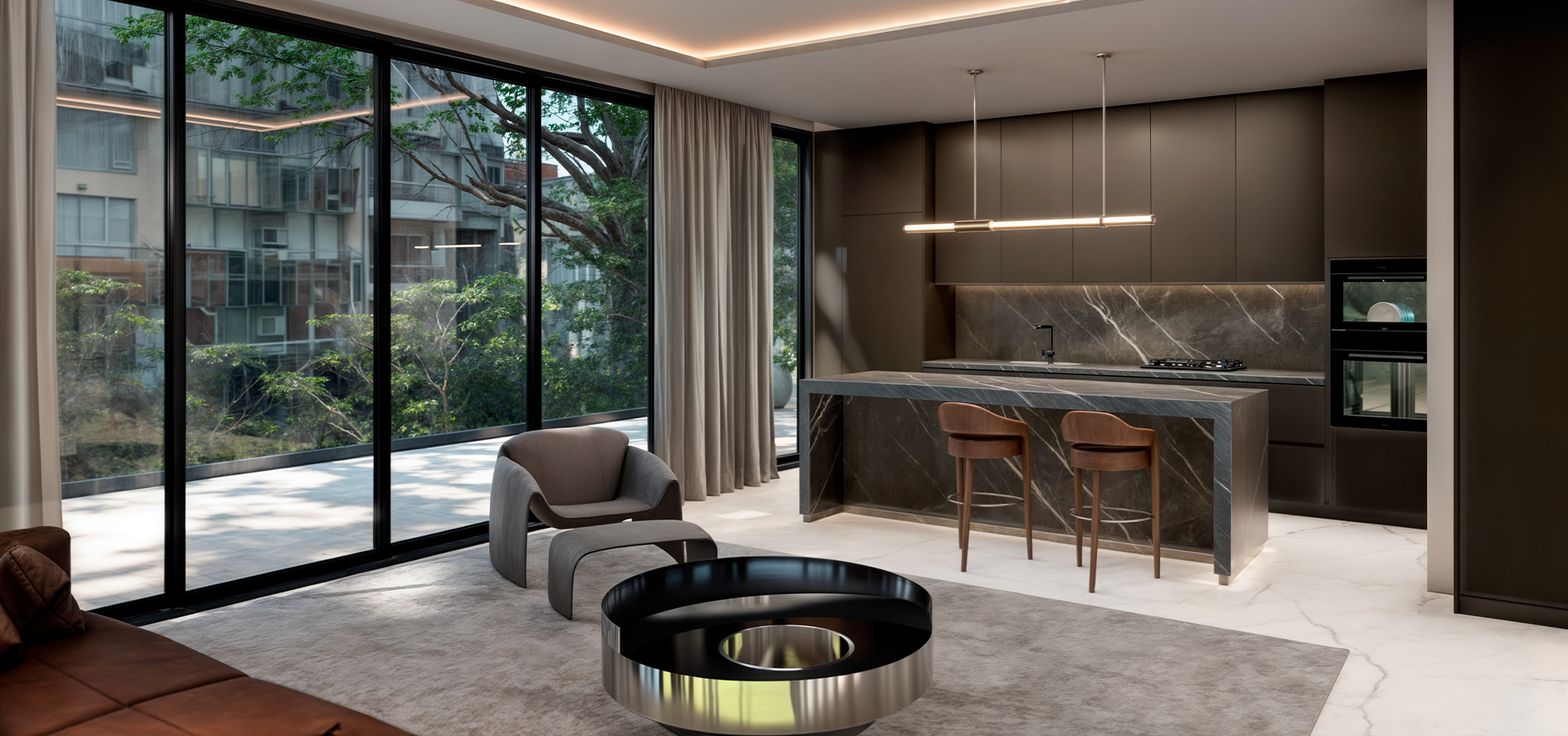 Interior Paris Martineau dormitorio