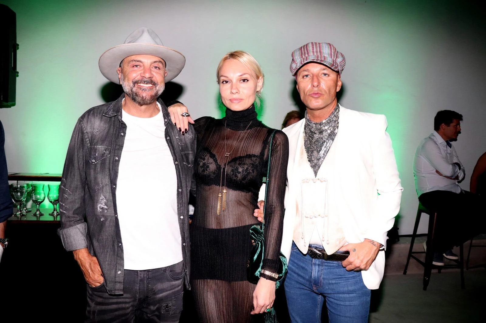 Adolfo Suaya, Sophie Bogarne y Gaby Alvarez - evento Planalto Developments - Buenos Aires